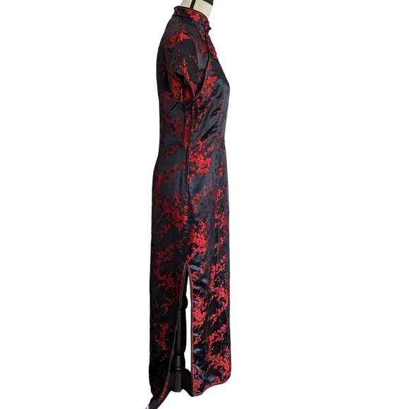 Chinese Cheongsam Qipao Full Length Dress - Picture 4 of 11